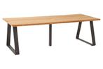 Taste Basso tuintafel - teak hout - 300x100 cm., Tuin en Terras, Tuintafels, Verzenden, Nieuw, Rond, Hout