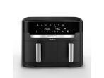 Moulinex Dual Easy Fry XXL EZ9428 - Dubbele Airfryer - 11 L, Verzenden, Zo goed als nieuw