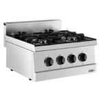 GGM Gastro | Gasfornuis - 12 kW - 4-pits | GHK6634 | GHK6634, Verzenden