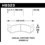 Hawk Chevy / GMC Truck / Hummer LTS Street Rear Brake Pads -, Ophalen of Verzenden, Nieuw
