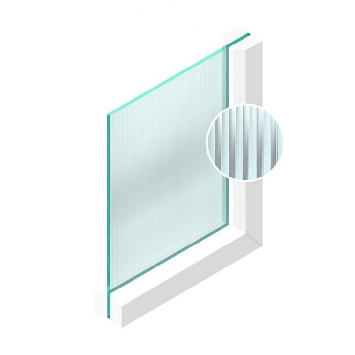 Gehard 4 mm Canale mat blank, Doe-het-zelf en Verbouw, Glas en Ramen, Ophalen of Verzenden