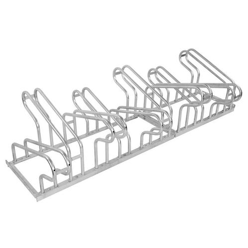 Fietsenrek 1750x400x700 mm Verzinkt voor 10 Fietsen Dubbel, Zakelijke goederen, Kantoor en Winkelinrichting | Magazijn, Stelling en Opslag