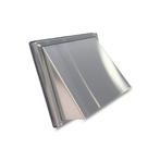 Gevelkap BWS Ventilatie Aansluitmaat 125 mm Met Klep RVS, Ophalen of Verzenden, Nieuw