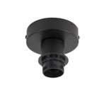 Plafondlamp mat zwart zonder kap - Combi, Huis en Inrichting, Lampen | Plafondlampen, Nieuw, Overige materialen, Modern