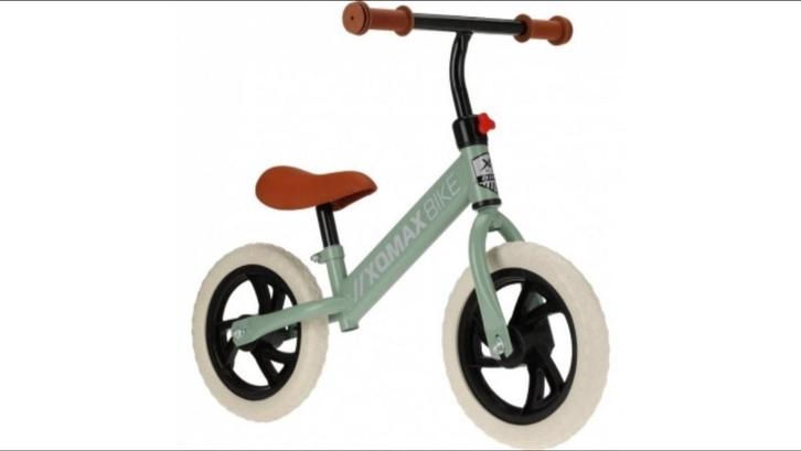 Xqmax | Loopfiets | Groen | 12 Inch Van 39 Voor 23, Kinderen en Baby's, Speelgoed | Buiten | Voertuigen en Loopfietsen, Loopfiets