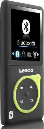MP3 Speler met Bluetooth - Inc. 8GB SD - Groen - Lenco XEMIO, Verzenden, Zo goed als nieuw