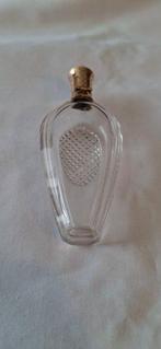 Parfumfles - Kristallen Hollandse parfum flacon afgezet met