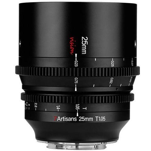 7artisans 25mm T1.05 MFT | Outlet model, Audio, Tv en Foto, Fotocamera's Digitaal, Gebruikt, Overige Merken, Verzenden