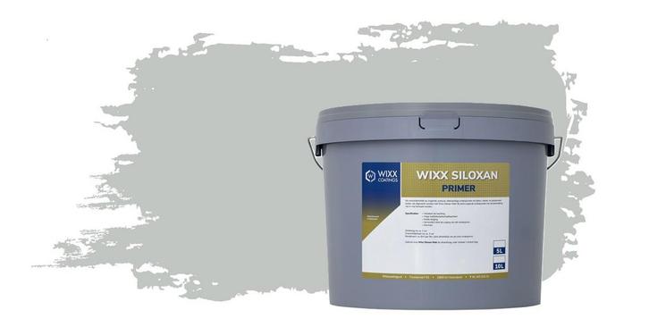 Wixx Siloxan Buitenprimer RAL 7035 | Lichtgrijs 10L, Doe-het-zelf en Verbouw, Verf, Beits en Lak, Verf, Grijs, Nieuw, 5 tot 10 liter