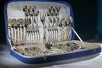 Bestekset voor 12 personen (63) - Verzilverd, inox, Antiek en Kunst