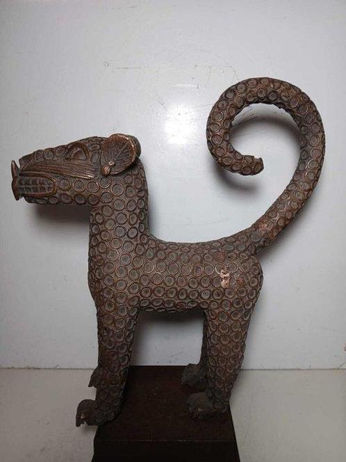 Magnifieke luipaard - Yoruba - Nigeria (Zonder Minimumprijs), Antiek en Kunst, Kunst | Niet-Westerse kunst