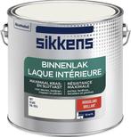 Sikkens binnenlak hoogglans RAL 9016 wit 2,5 liter, Doe-het-zelf en Verbouw, Verf, Beits en Lak, Ophalen of Verzenden, Nieuw