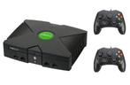 Xbox Classic + 2 Nieuwe Controllers, Spelcomputers en Games, Spelcomputers | Xbox Original, Nieuw, Ophalen of Verzenden