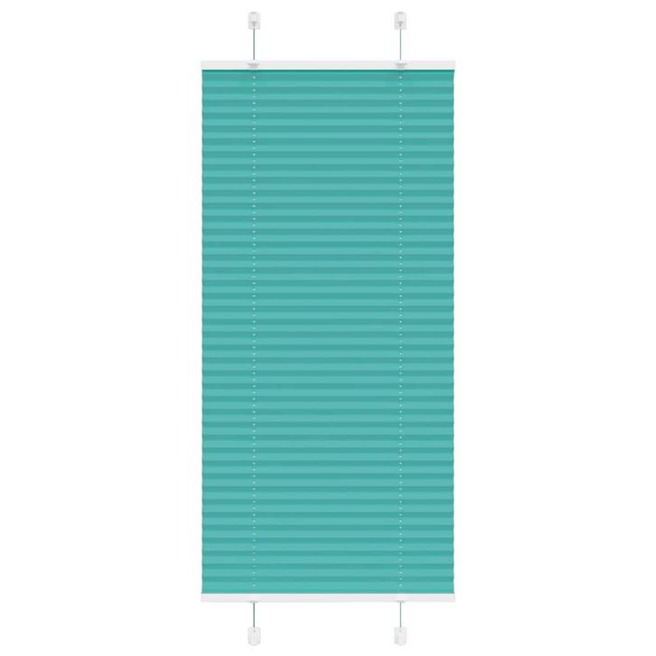 vidaXL Plissé rolgordijn 55x150 cm stofbreedte 54,4 cm, Huis en Inrichting, Stoffering | Gordijnen en Lamellen, Groen, Nieuw, Verzenden