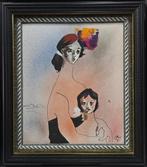 Miquel Torner de Semir (1938) - Madre e hijo, Antiek en Kunst, Kunst | Schilderijen | Klassiek