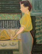 Finn Bentsen (1913-?) - The Yellow Lady - XL