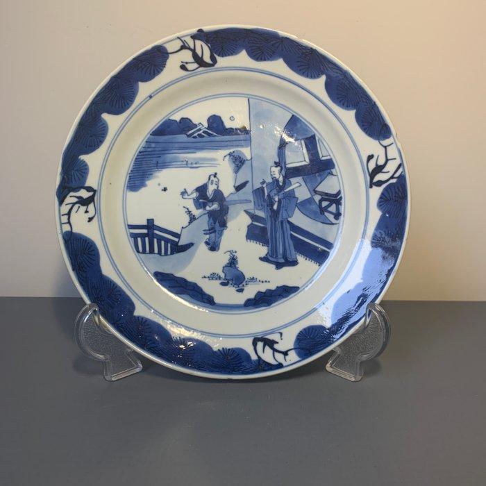 (1654-1722) Kangxi - Bord - Porselein - Qing Dynasty, Antiek en Kunst, Antiek | Overige Antiek