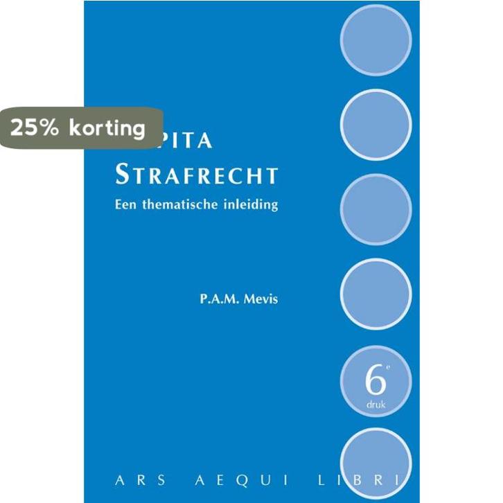Capita strafrecht / Ars Aequi Cahiers 9789069168333, Boeken, Wetenschap, Gelezen, Verzenden