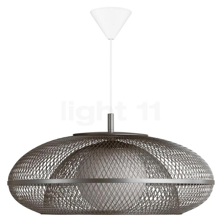 Umage Faraday Hanglamp, kap conisch - kop staal/kabel wit/ka, Huis en Inrichting, Lampen | Hanglampen, Nieuw, Verzenden