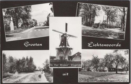 LICHTENVOORDE - Meerluik Groeten uit Lichtenvoorde, Verzamelen, Ansichtkaarten | Nederland, Verzenden
