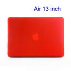Rode Hardcase Cover Macbook Air 13-inch, Computers en Software, Laptoptassen, Nieuw, Verzenden