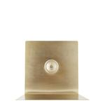 Frama 90° Bodemlamp, messing (Grondlampen, Binnenlampen), Huis en Inrichting, Verzenden, Nieuw