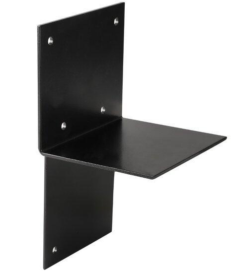 Starx paalverbinder 3-weg T-model open 91 x 91 mm zwart, Doe-het-zelf en Verbouw, Hang- en Sluitwerk, Nieuw, Ophalen of Verzenden