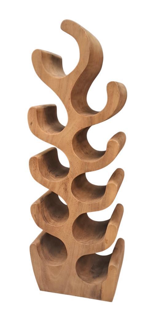 Wijnrekken Suar Hout | 10 flessen |  109,= incl. verzending, Huis en Inrichting, Woonaccessoires | Wijnrekken, 75 cm of meer, 5 tot 15 flessen
