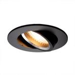 PHILIPS LED Inbouwspot Rond | 70mm | Zwart | 4W | Dimbaar, Ophalen of Verzenden, Nieuw, Plafondspot of Wandspot, Led