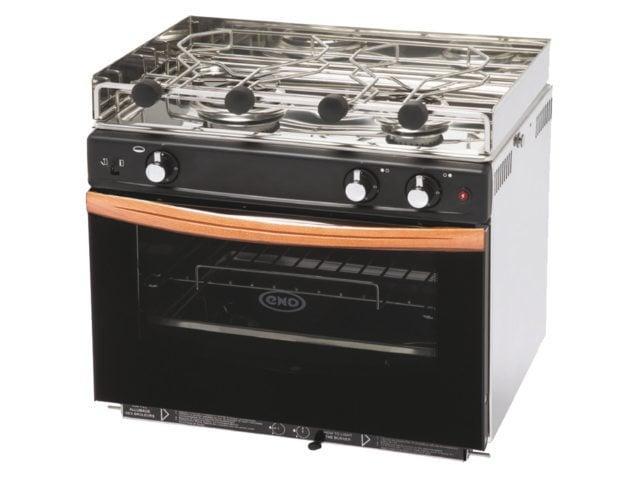 Eno Allure kooktoestel met oven - 2 pitten - RVS - zonder, Watersport en Boten, Bootonderdelen, Ophalen of Verzenden