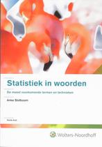 Statistiek in woorden 9789001702540, Boeken, Zo goed als nieuw