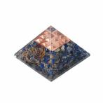 Orgonite Piramide Lapis Lazuli - Koperen Spiraal - (70 mm), Verzamelen, Verzenden