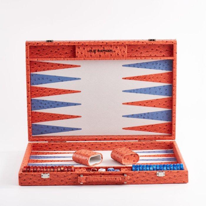 Bordspel - Cuir végétal, Antiek en Kunst, Antiek | Overige Antiek