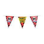 Party Vlaggetjes - 80 Jaar, Ophalen of Verzenden, Nieuw