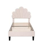 Gestoffeerd Kinderbed 90x200 cm – Bloem Hoofdbord, Verzenden, Nieuw