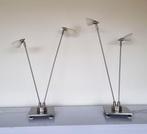 Sompex - Lamp - metaal, melkglas - Twee tafellampen