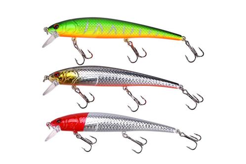 Fish4All Hardlure Kit Wobble 1 Floating Pluggen Set 12cm 17g, Watersport en Boten, Hengelsport | Algemeen, Overige typen, Nieuw