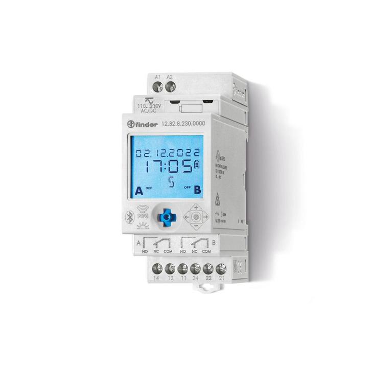 Finder Jaarlijkse Astro Schakelaar 16A Met Bluetooth GPS -, Doe-het-zelf en Verbouw, Elektra en Kabels, Overige typen, Nieuw, Verzenden