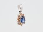 Zonder Minimumprijs - Hanger 14 kt. - 0.50ct. tw. Saffier