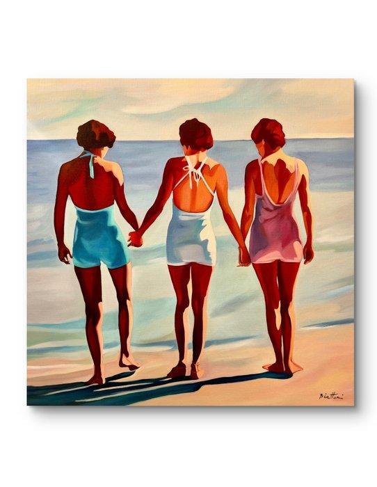 Biatturi Irina - Les Copines, Antiek en Kunst, Kunst | Designobjecten