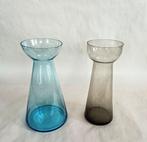 W.J. Rozendaal - Vaas (2) - Glas - Bollen vaasjes, Antiek en Kunst