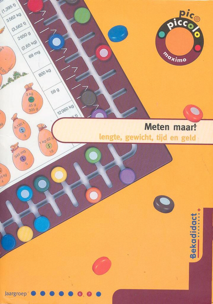 Pico Piccolo Maximo Meten Maar! groep 6/7, Boeken, Schoolboeken, Nieuw, Verzenden
