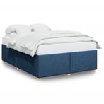 Bedframe Blauw 140x200 - Retourdeal! 35% Korting, Huis en Inrichting, Blauw, 200 cm, Stof, Nieuw