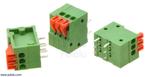 Terminal 3-Pin, 2.54mm, Zij-ingang - 3 stuks, Verzenden, Nieuw