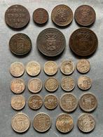 Nederlands-Indië. 1826-1945: Interessant lot van 27 munten, Postzegels en Munten, Munten | Nederland