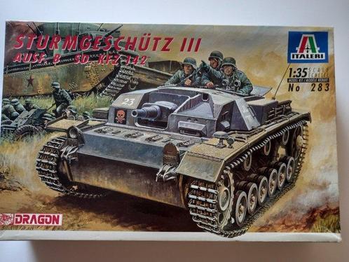 Tamiya, Dragon, Italeri - Bouwpakket (3) - 283-35353-35242, Kinderen en Baby's, Speelgoed | Overig