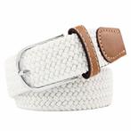 Fako Fashion - Elastische Riem - Canvas - Gevlochten - 105cm, Kleding | Dames, Riemen en Ceinturen, Verzenden, Nieuw