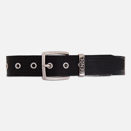 Upcycled brandslang riem | Urban Black  (4 cm), Kleding | Heren, Riemen en Ceinturen, 115 cm of meer, Nieuw, Riem of Ceintuur