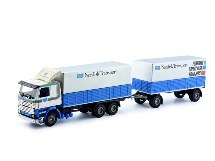 Schaal 1:50 Tekno 850808 Zweden 1985 Nordisk  Motorwagen-..., Hobby en Vrije tijd, Modelauto's | 1:50, Gebruikt, Tekno, Ophalen of Verzenden