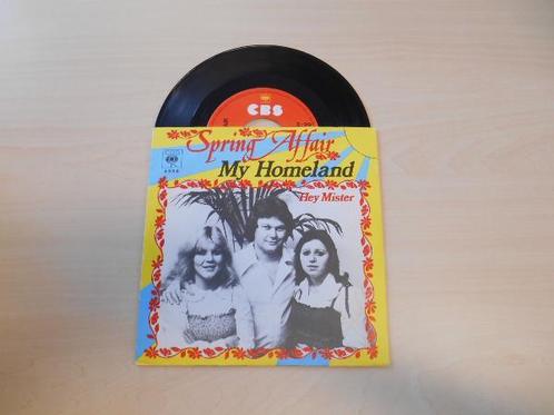 vinyl single 7 inch - Spring Affair - My Homeland, Cd's en Dvd's, Vinyl Singles, Zo goed als nieuw, Verzenden